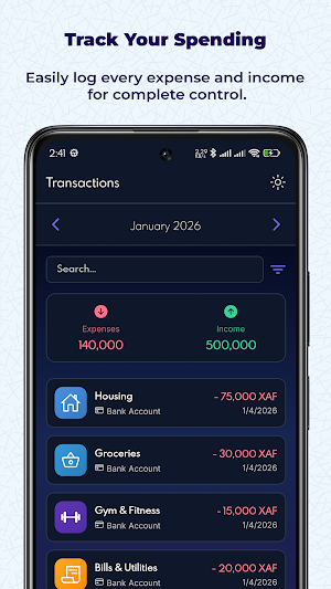 My Money Manager Screenshot 1