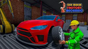 Car Maker Factory Mechanic Screenshot 3