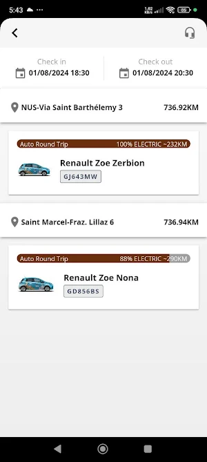 Edileco Mobility Sharing Screenshot 2