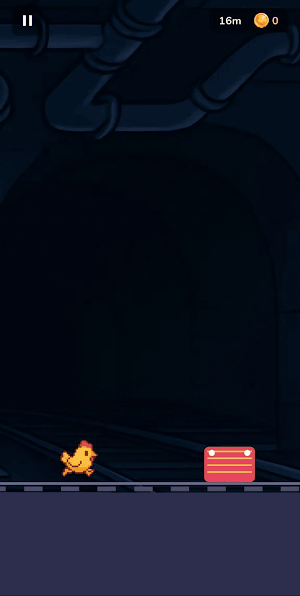 Chicken Metro Escape Screenshot 1