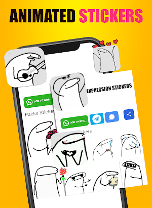 Stickers Flork - WAStickersApp Screenshot 2