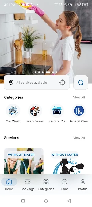 Khadamat (Home Services) Screenshot 2
