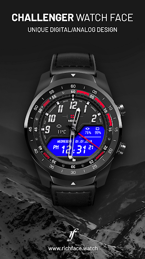 Challenger Watch Face Screenshot 1