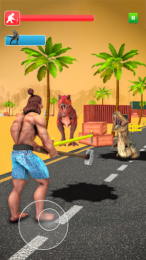 Dinosaur Hole City: Dino Game Screenshot 1