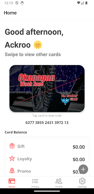 Okanagan Wash Zone Rewards Screenshot 0