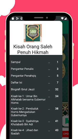 Kisah Orang Saleh Penuh Hikmah Screenshot 3