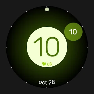 Bubble Colors Watch Face Screenshot 1