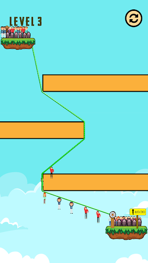 Rope Puzzle - Rescue and Save Em All Screenshot 3