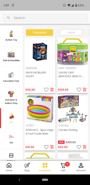 Toys & Me Screenshot 1