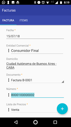Empresa Móvil Screenshot 2