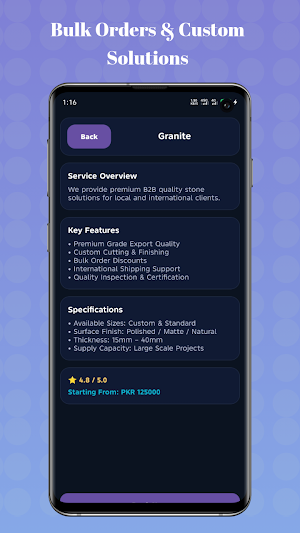 AWAN STONE ART Services Screenshot 2