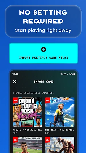 PSPEmulator: Console Gaming Screenshot 3