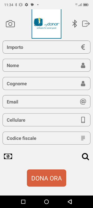 myDonor SmartPos Screenshot 2