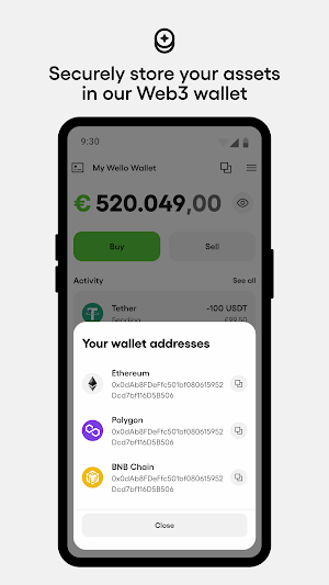 Wello Wallet Screenshot 3