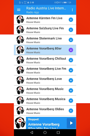 Radio Austria Live Internet Ne Screenshot 2
