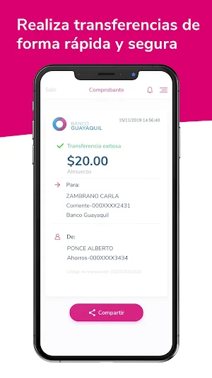 Banco Guayaquil Screenshot 2