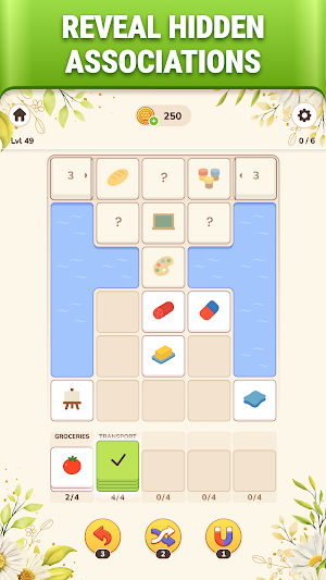 Word Match Associations Puzzle Screenshot 1