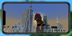 Spider Man Mod for Minecraft Screenshot 0