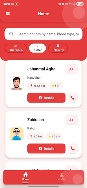 Saba Blood Bank Screenshot 0