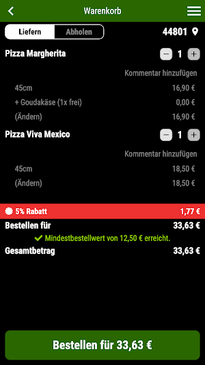 Trattoria Falcone Bochum Screenshot 1