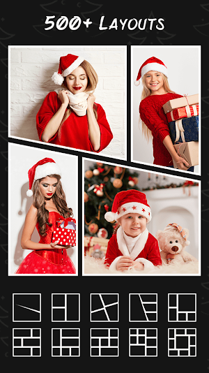 Christmas photo frame 2020, Christmas photo editor Screenshot 2