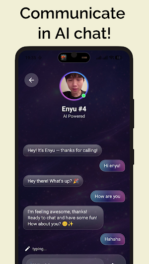 MeEnyu Fake Call & Chat Screenshot 3