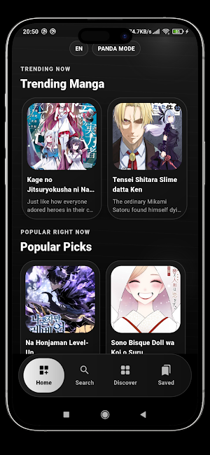 Mangapanda : Manga & Comics Screenshot 1