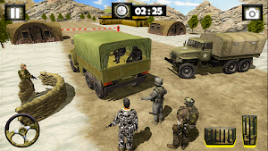 US Army Truck Drive 3D Screenshot 3
