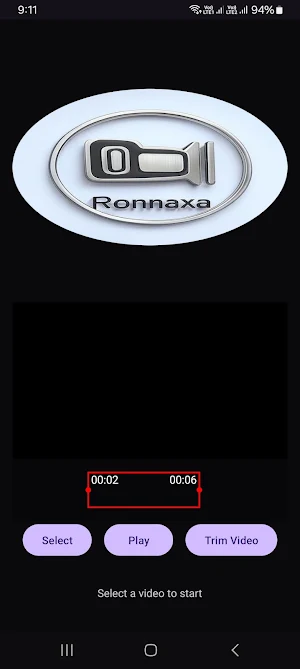 Trim Video by Ronnaxa Screenshot 0