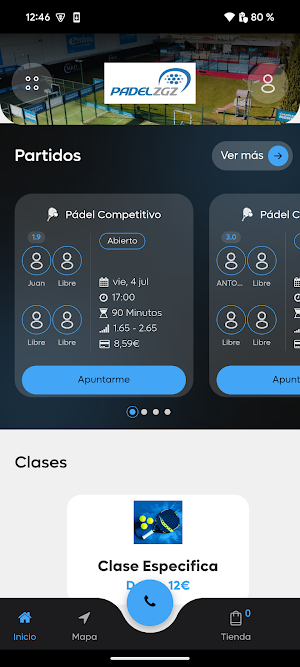 Pádel Zaragoza Screenshot 2
