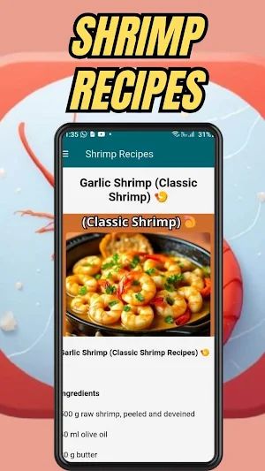 Shrimp Recipes Screenshot 2