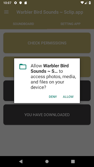 Warbler Bird Sound Collections ~ Sclip.app Screenshot 1