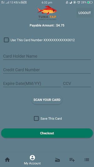 Tuna Tap POS Screenshot 3