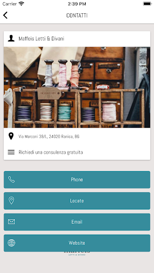 Maffeis Letti & Divani Screenshot 1