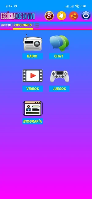 Sonando Radio Flash Screenshot 2