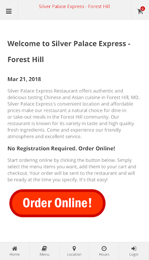 Silver Palace Exp Forest Hill Screenshot 0