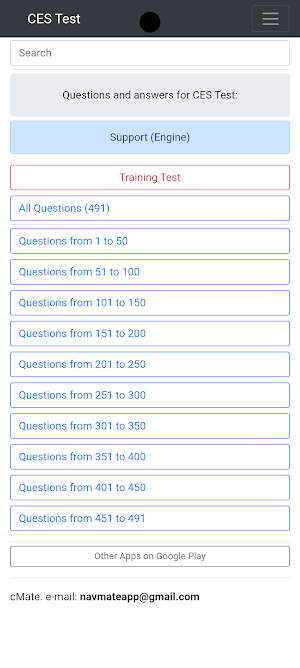 Support Engine CES Test Screenshot 0
