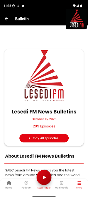 Lesedi FM Screenshot 1