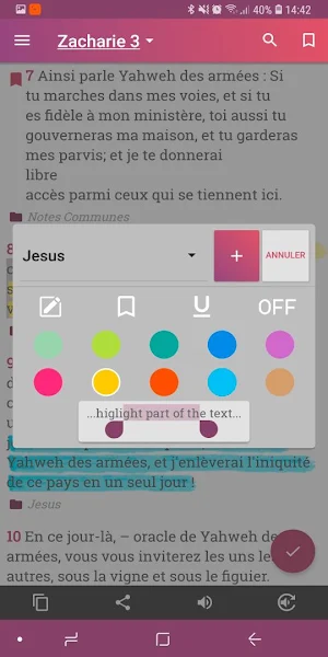 Bible Catholique en Français Screenshot 2