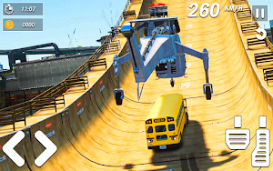 School Bus Driving: Ramp Stunt Screenshot 2