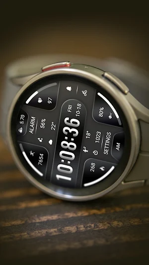 ZKin Watch Symmetrical Gray Screenshot 2