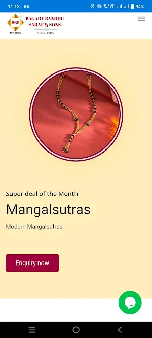 BBS Jewellers Screenshot 1