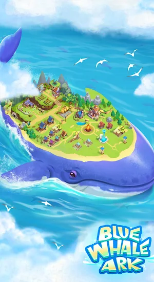 Blue Whale Ark：idle survival Screenshot 1