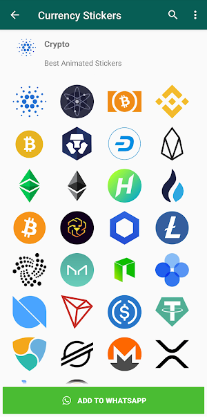 WAStickerApps - Currency Stickers for WhatsApp Screenshot 0