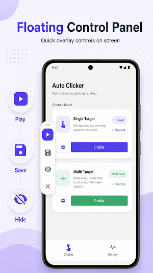 Auto Clicker & Swipe Screenshot 1