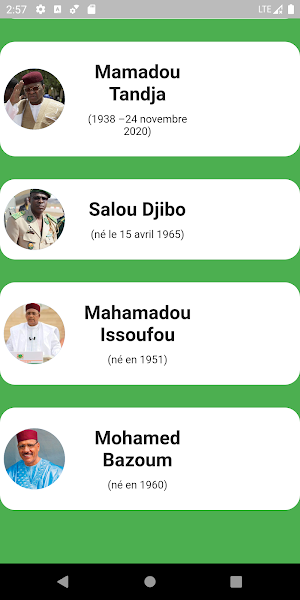 Les Présidents du Niger Screenshot 1