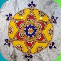 Latest & Simple Rangoli Design