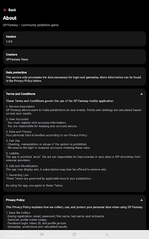 GP Fantasy Screenshot 2