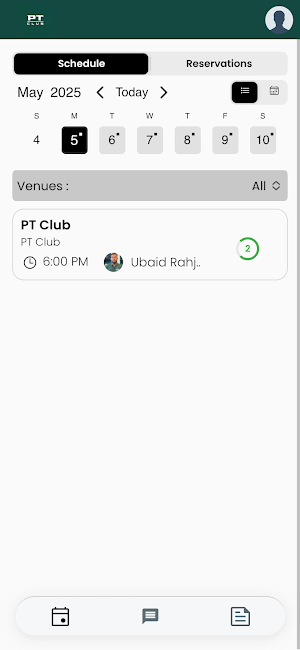PT Club London Screenshot 2