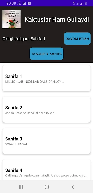 Kaktuslar Ham Gullaydi Screenshot 3